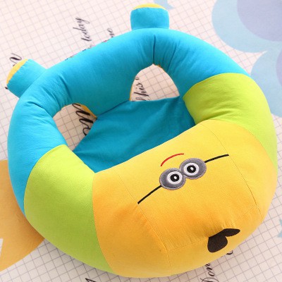 Ghế tập ngồi cho bé bằng vải nhồi bông