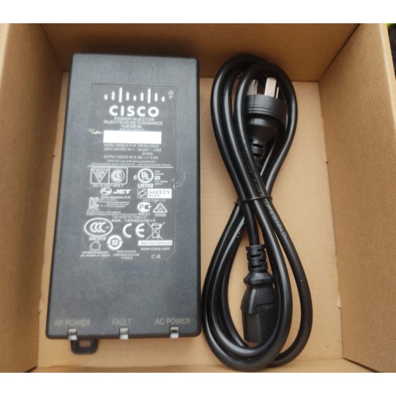 Nguồn Adapter POE AF Gigabit Của Cisco Mã AIR-PWRINJ4