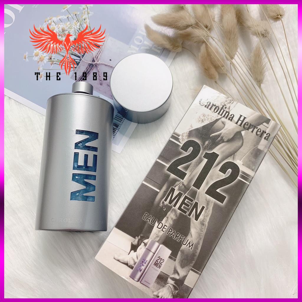Nước hoa nam Carolina Herrera 212 NYC Men 100ml, nước hoa nam cao cấp phong cách tinh tế, sắc sảo, năng động | BigBuy360 - bigbuy360.vn