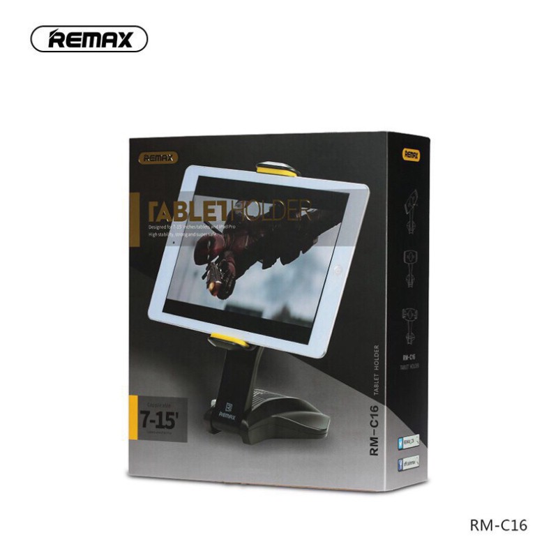 Giá đỡ máy tính bảng ipad remax RM C16 kích thước từ 7 đến 15inch ♥️♥️