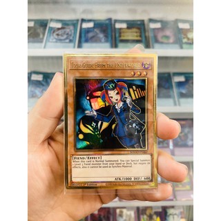 Thẻ Bài Lẻ YugiOh! Mã MAGO-EN007 - Tour Guide From the Underworld - Premium Gold Rare - 1st Edition