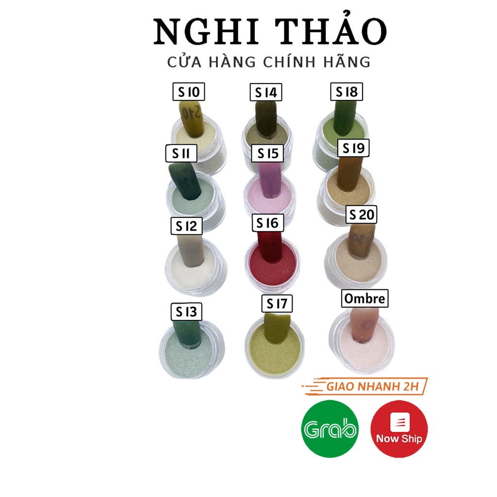 Bột đắp hoa , bột nail đắp móng nặn hoa mỹ loại S