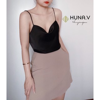 Áo Lụa Cổ Đổ - Ảnh Thật