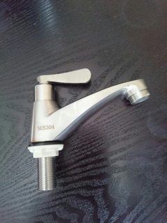 Vòi chậu rửa lạnh inox 304