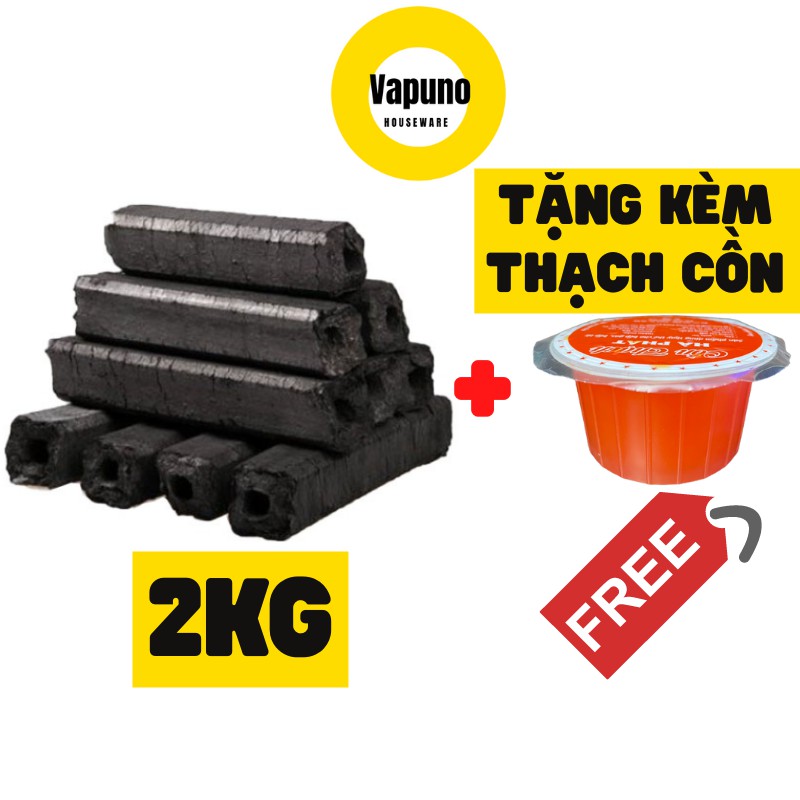 Than Nướng Thịt Sạch Không Khói Dành Cho Bếp BBQ (2KG)