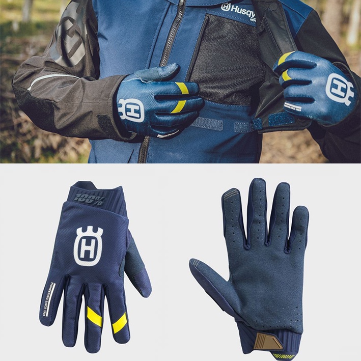 Găng Tay Chạy Xe Đạp Husqvarna Cao Cấp Có Thể Chạm Màn Hình Cảm Ứng Size S-XL