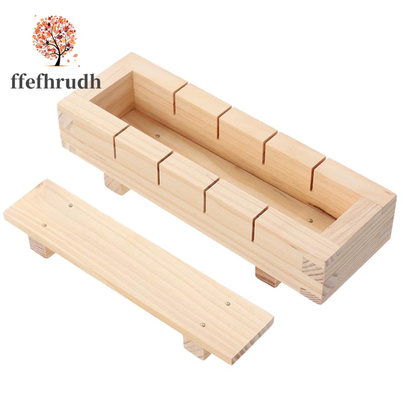 Bộ khuôn làm sushi bằng gỗ chất lượng