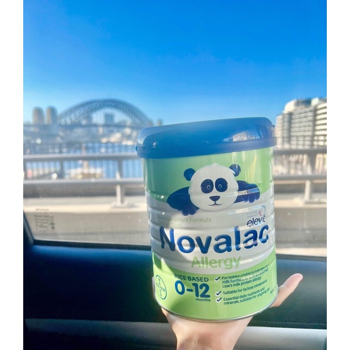 Sữa Novalac cho bé dị ứng đạm bò của Úc hộp 800gr