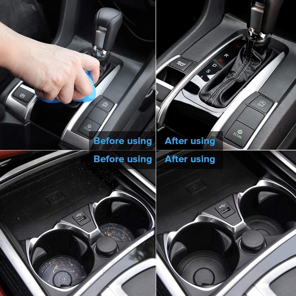 Gel hít bụi bẩn vệ sinh xe và bàn phím SEAMETAL có thể tái sử dụng được mùi oải hương không dính đa năng