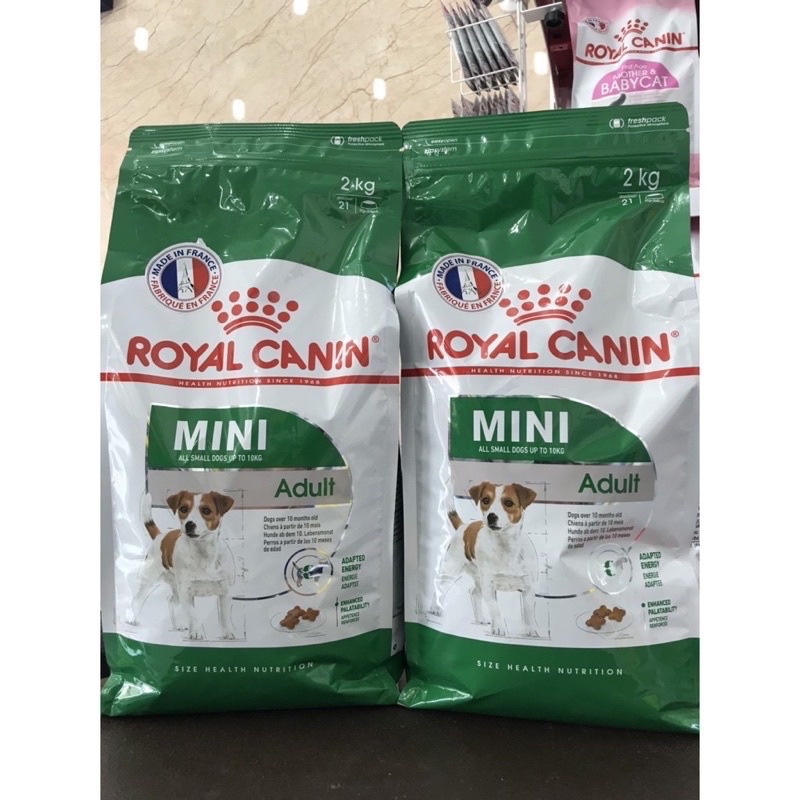 Thức ăn cho chó Royal Mini Adult 2kg