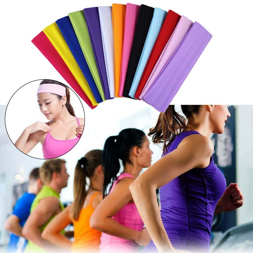 Băng Đô Cài Tóc Co Giãn Phong Cách Thể Thao Thời Trang Cho Nữ