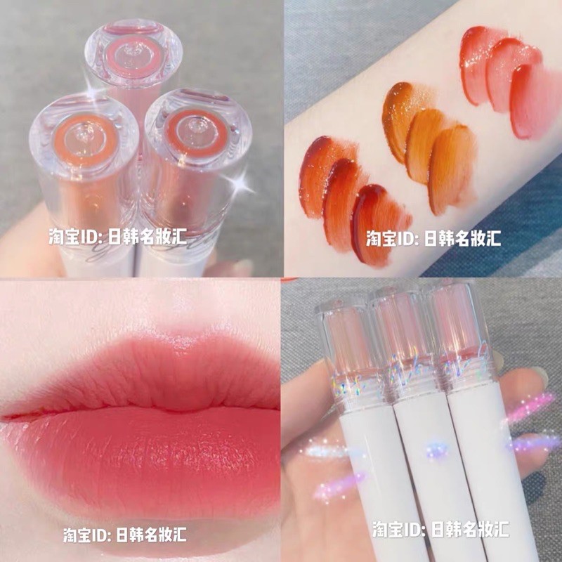 Son Tint Bóng Velvet Lip Glaze - Son Bóng Lip Gloss Tint Nội Địa Trung