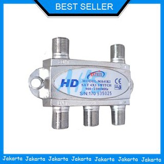 Diseq Switch 4x1 Matrix 4 Lnb 1 Receiver Ahs