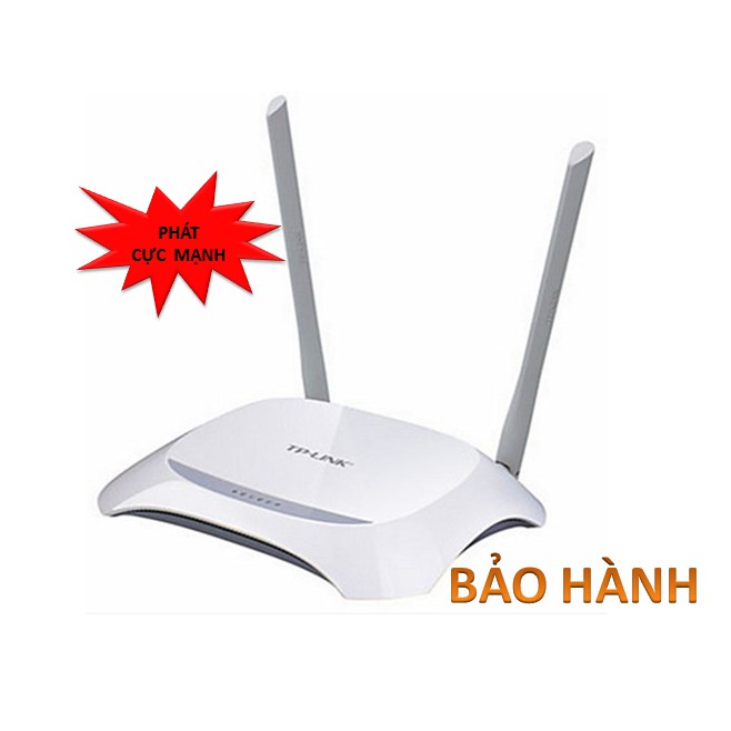 [FREE SHIP] Cục Phát WiFi TPLink 2 Râu 300Mbps, Bộ phát wifi loại đẹp