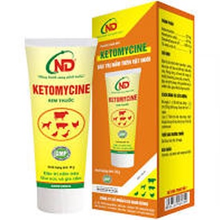 Thuốc kem bôi đặc trị nấm KETOMYCINE trên vật nuôi