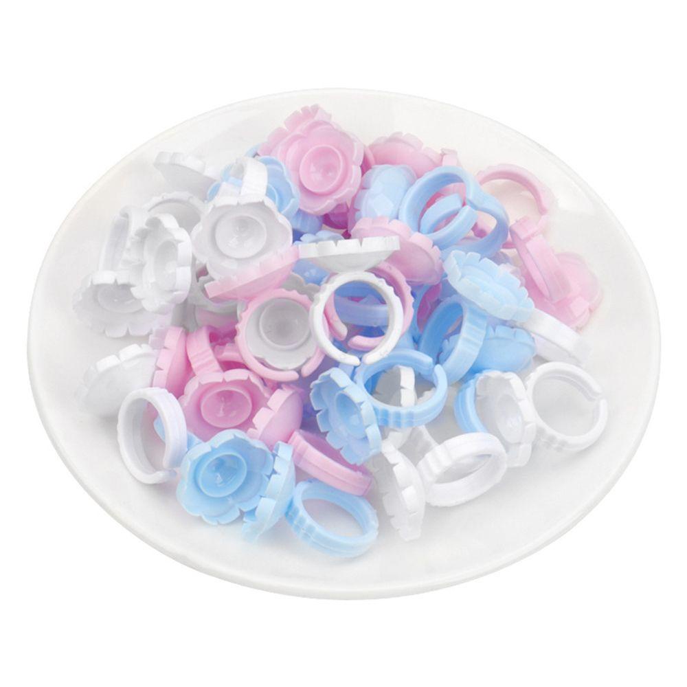 Set 100 Vòng Nhẫn Giữ Mi Giả Tiện Dụng Giá Đỡ