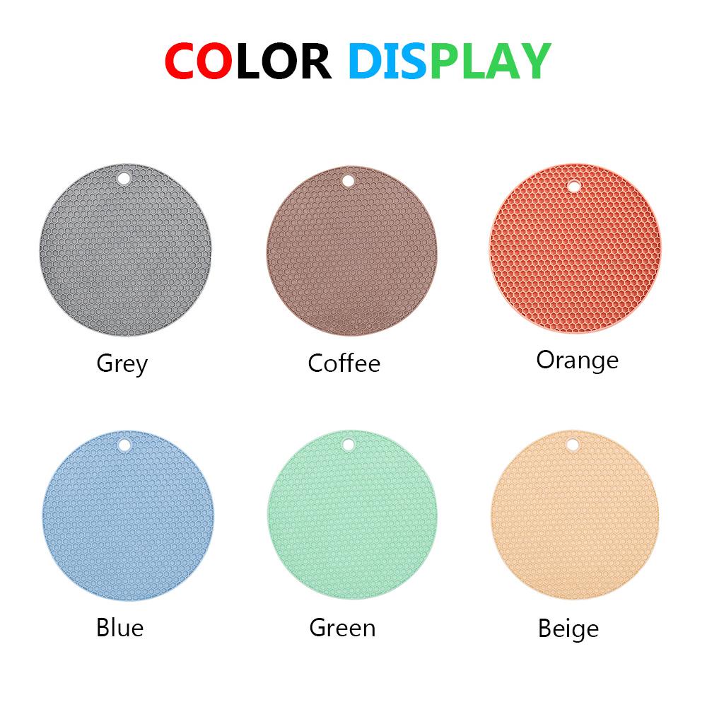 Bộ 2 Miếng Lót Nồi Bằng Silicone Cách Nhiệt Đa Năng Tiện Dụng