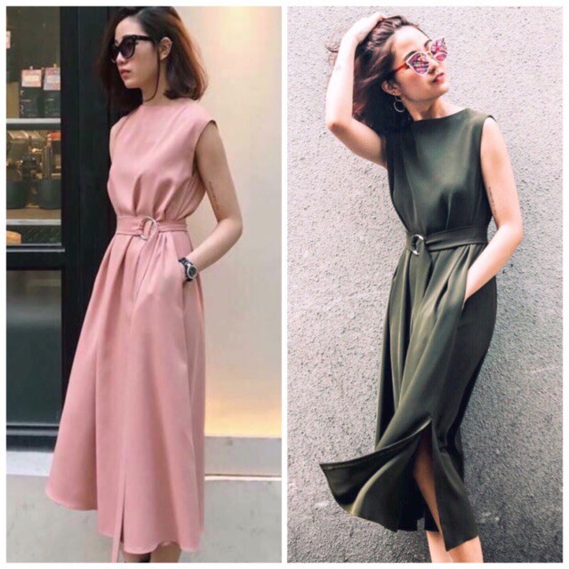 Đầm váy freesize suông dài 2 màu