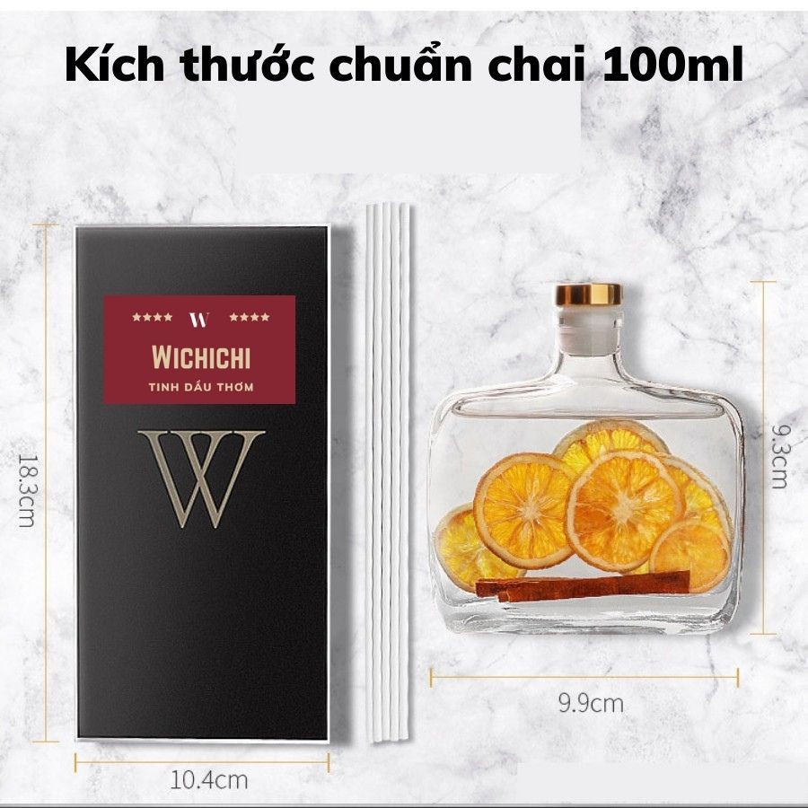 Tinh Dầu Thiên Nhiên Nguyên Chất Thơm Phòng 100ml Đuổi Muỗi Khuếch Tán Khử Mùi Không Khí - SWEET HOME