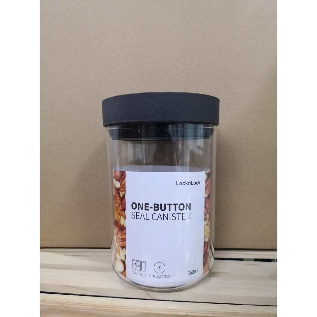 [ LOCK&amp;LOCK ] Hộp bảo quản thực phẩm khô, gia vị Seal Canister 850ml - HTE561