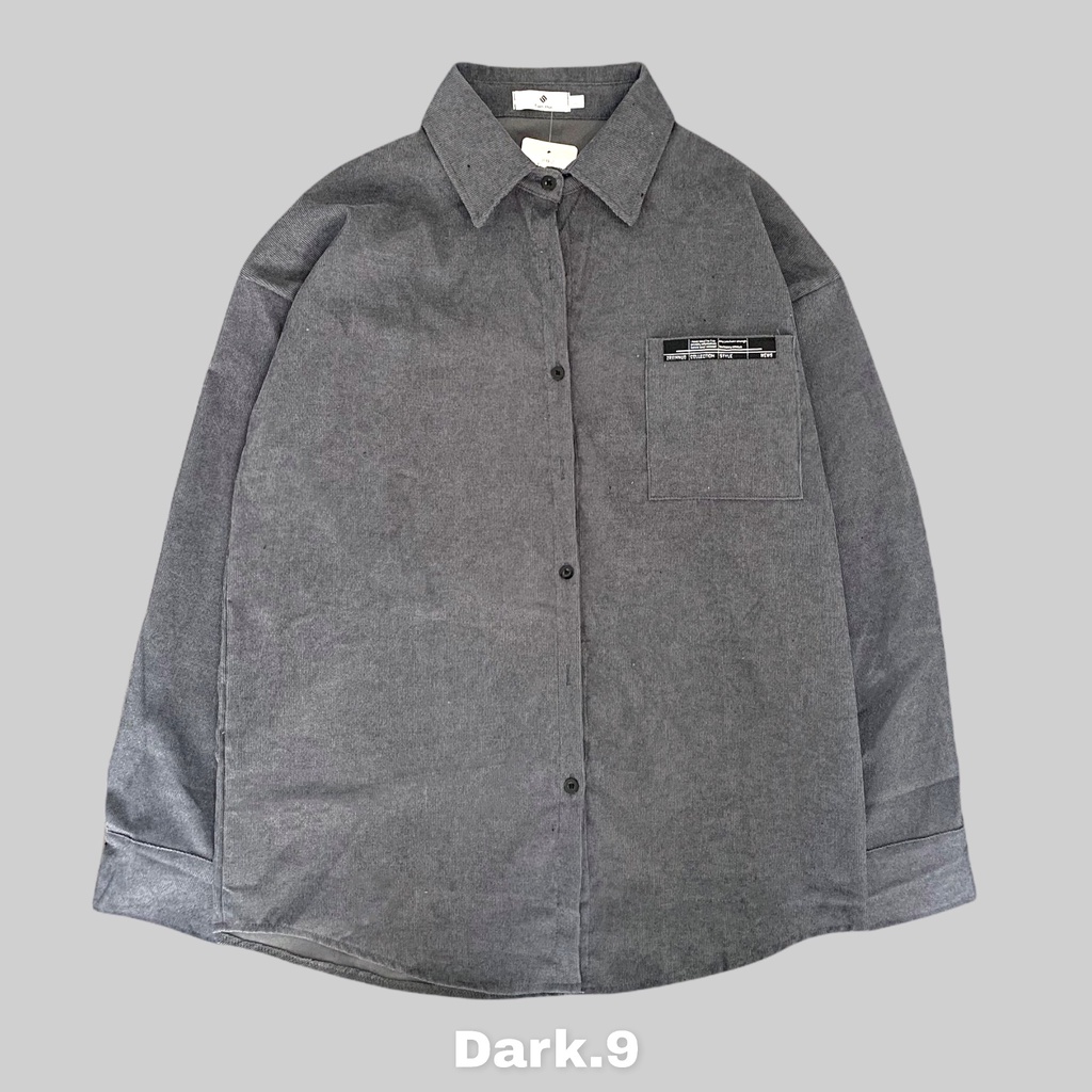 Áo Sơ Mi Nhung SHIRT102 nam nữ mặc được