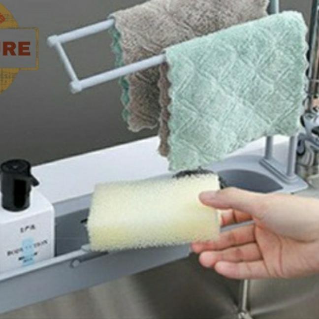 Giá Đựng Mút Rửa Chén Gắn Bồn Rửa Tiện Dụng | BigBuy360 - bigbuy360.vn