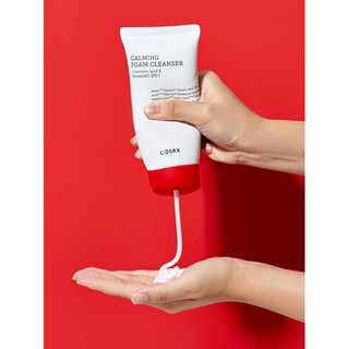 Sữa Rửa Mặt Làm Dịu Nhẹ Cho Da Nhạy Cảm  COSRX AC Collection Calming Foam Cleanser 150ml