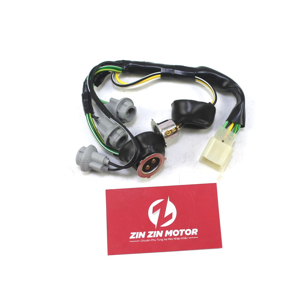 Giắc Đèn Pha Trước - Satria K9, Raider K9, Satria Đầu Phượng, Raider Mắt Phượng - ZIN ZIN MOTOR