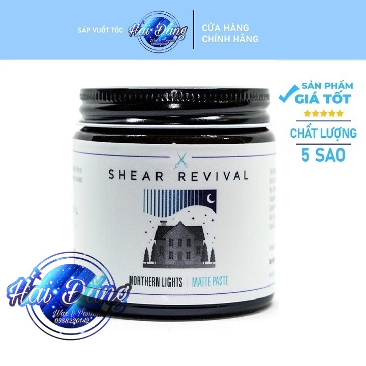 [ Chính Hãng USA ] Sáp vuốt tóc Shear Revival NORTHERN LIGHTS MATTE PASTE - 96g