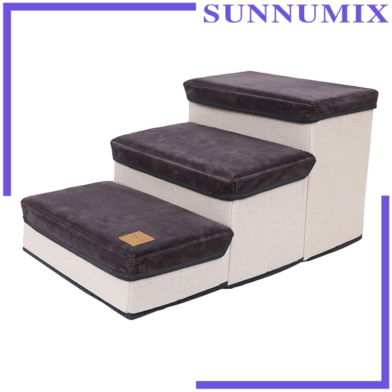 Cầu thang 3 bậc cho thú cưng