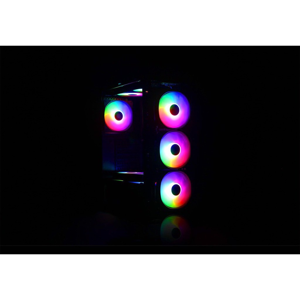 Fan Tản Nhiệt Case Vitra Dragon RGB Rainbow 12cm