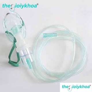 Bộ phụ kiện máy xông khí dung gồm bầu xông, mặt nạ và dây nối