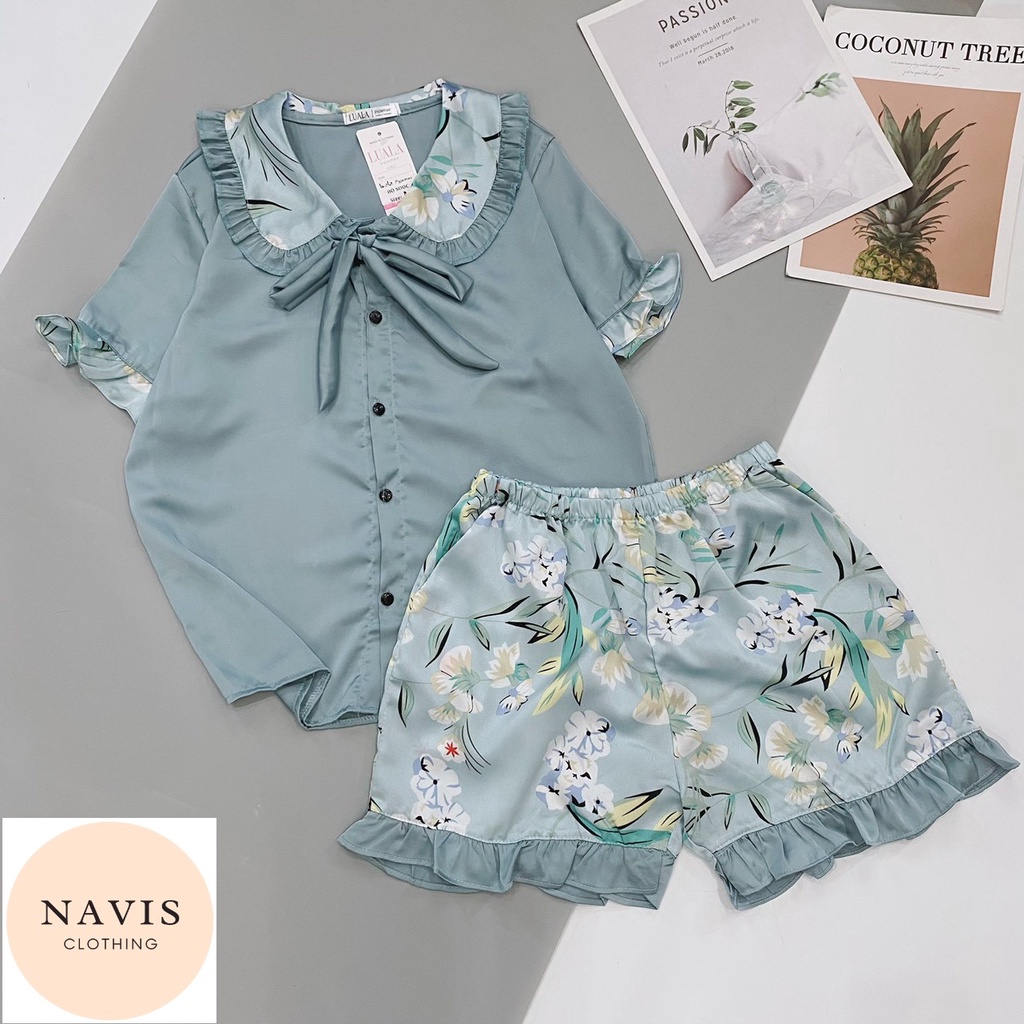 [XẢ KHO] Pijama Lụa Đùi Mẫu Hot 2022 | BigBuy360 - bigbuy360.vn