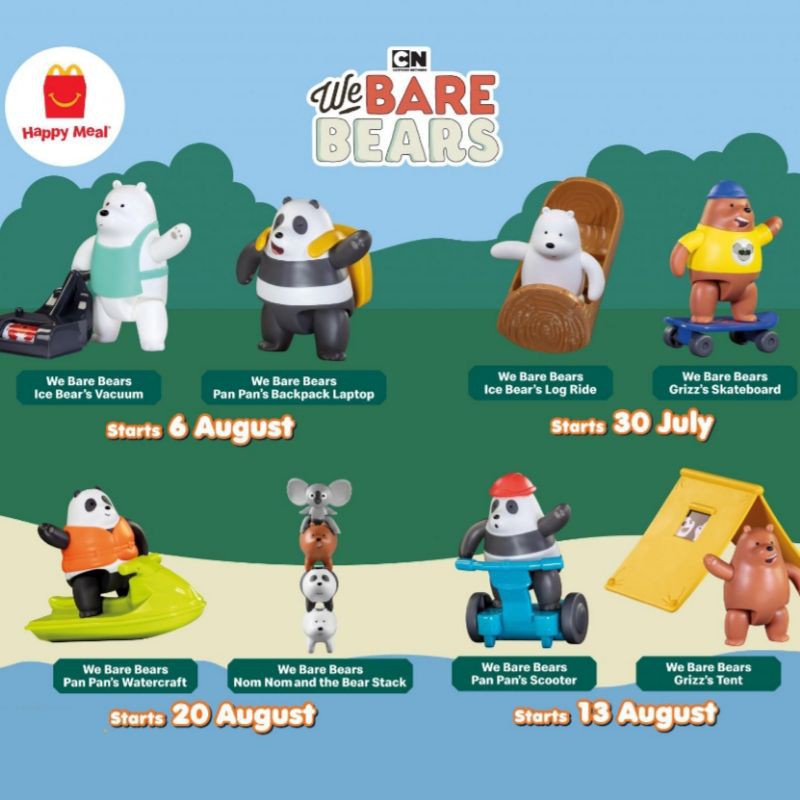 Bộ sưu tập đồ chơi McDonald's Happy Meal - Sun Bear