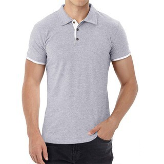 Áo polo nam JKT ngắn tay, áo thun nam cổ bẻ vải cá xấu cotton trẻ trung thanh lịch | BigBuy360 - bigbuy360.vn