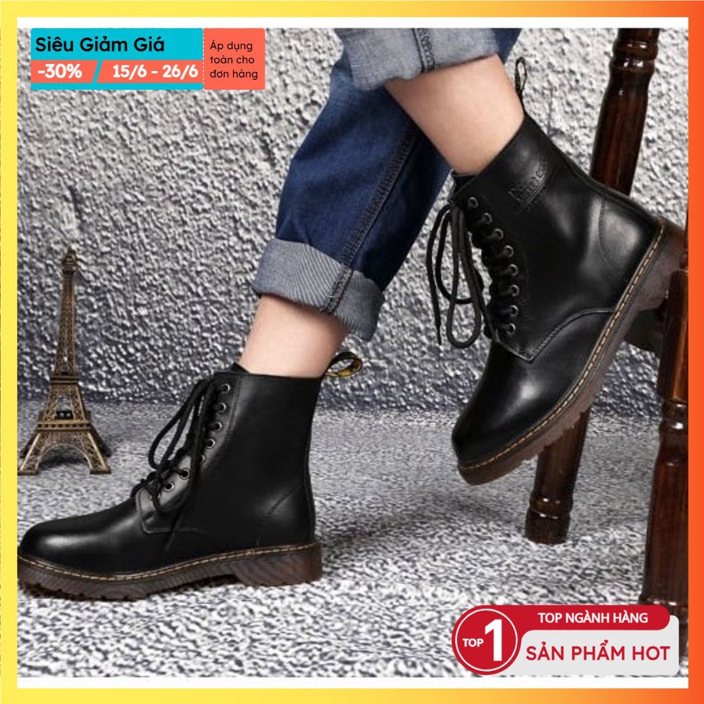 Giày Dr Martens Cao Cổ Nam Nữ Da Bò Full box Mã G2D