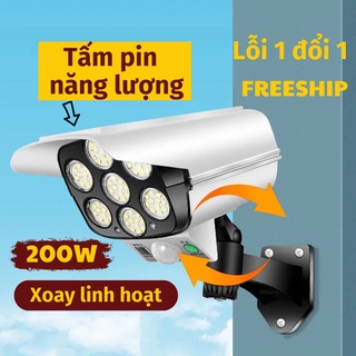 Đèn năng lượng, đèn camera tích điện siêu sáng - auto ben
