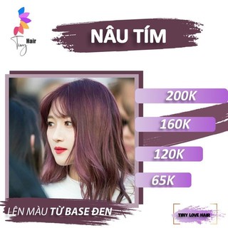 Thuốc nhuộm tóc màu NÂU TÍM