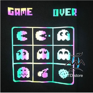 Áo thun phản quang Game Over
