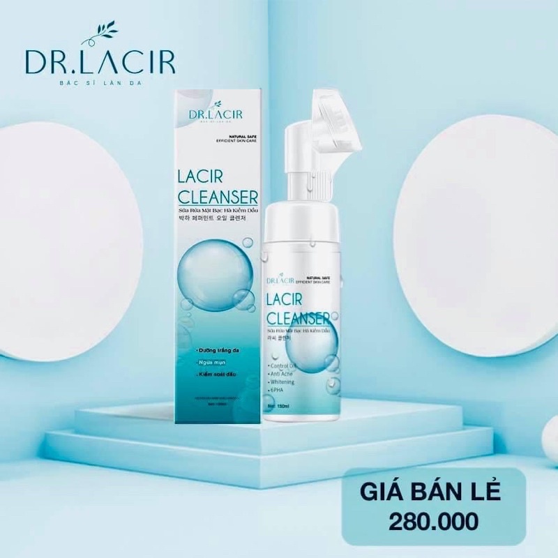 Sữa Rửa Mặt Kiềm Dầu Dr.Lacir