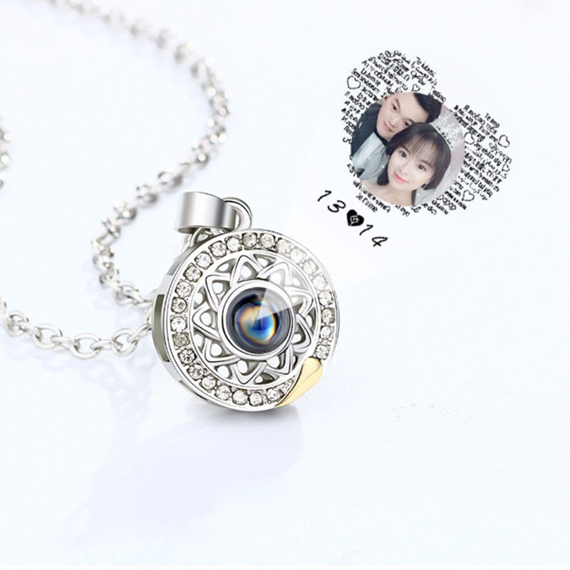 Bộ 2 Vòng cổ mặt đá tự nhiên có nam châm