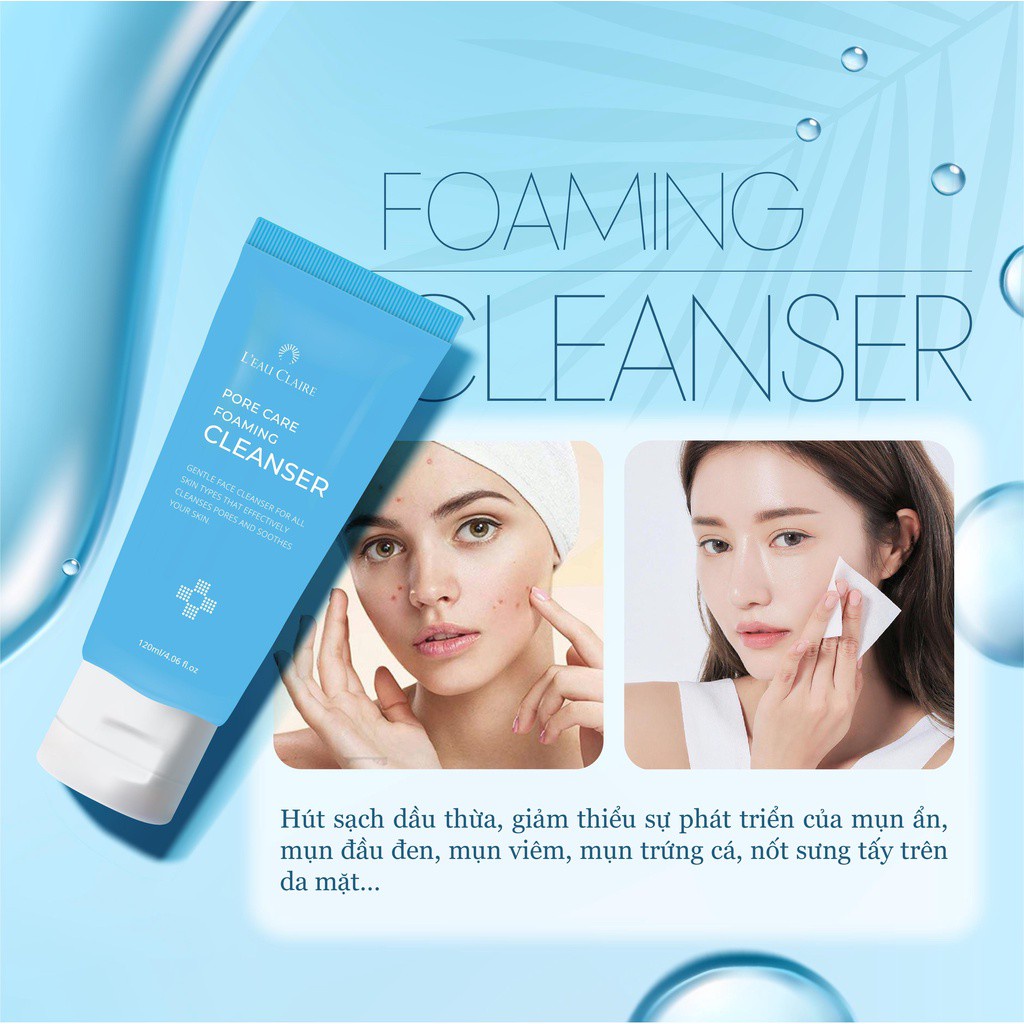 Sữa rửa mặt 😍CHÍNH HÃNG 😍 sạch sâu lỗ chân lông Pore Care Foaming Cleanser sạch bụi bẩn bã nhờn | BigBuy360 - bigbuy360.vn