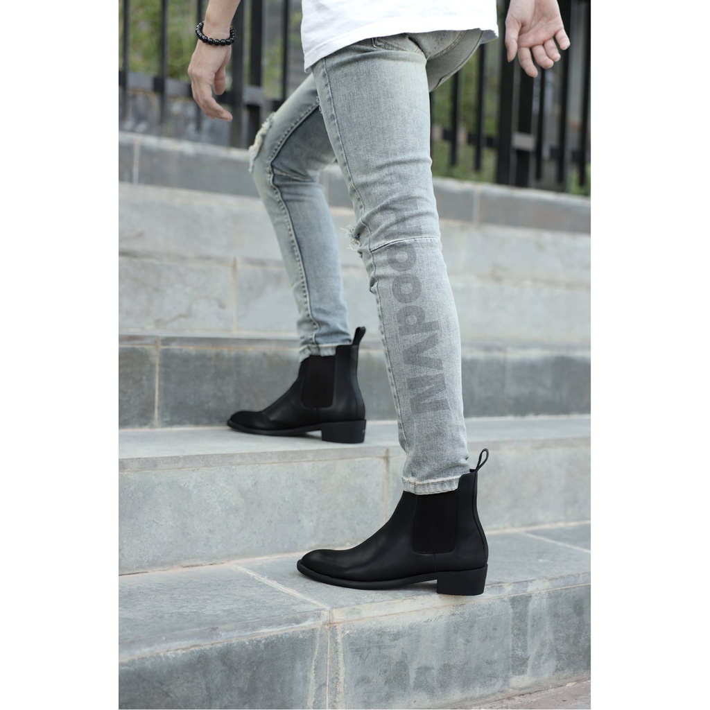 Giày Chelsea Boot classic - Da trơn xịn xò - Đế cao su đúc nguyên khối - Bảo hành 12 tháng #thehood | BigBuy360 - bigbuy360.vn