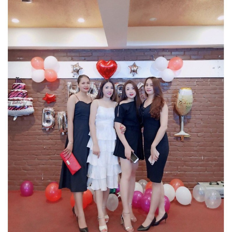 [ xả kho ] MiD Đầm 2 dây trắng V1095 Mie Design ảnh thật