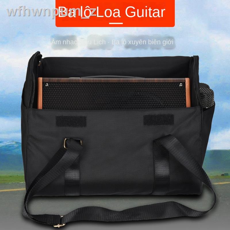 Guitar Audio Ba lô Túi đựng loa di động đẩy một bên / đeo chéo vai và thể thao trực tiếp ngoài trờ