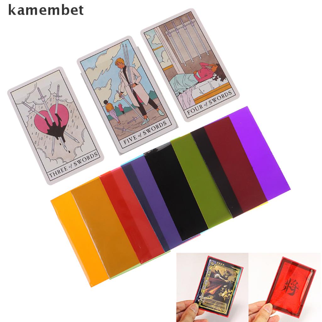 Set 50 Vỏ Bọc Thẻ Chơi Game 62x89mm Nhiều Màu Sắc | BigBuy360 - bigbuy360.vn