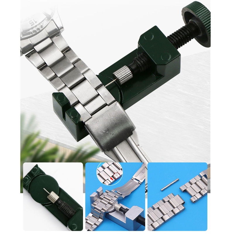 Bộ Dụng Cụ Tháo Mắt Dây Đồng Hồ Với 3 Chốt Thay Thế Cho Đồng Hồ Thông Minh