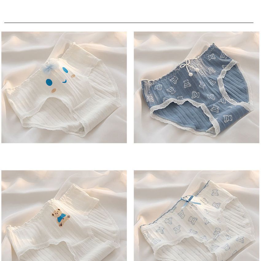 Quần lót nữ cao cấp cute, quần chíp họa tiết siêu xinh mềm mại thoáng mát Kingshop L8035