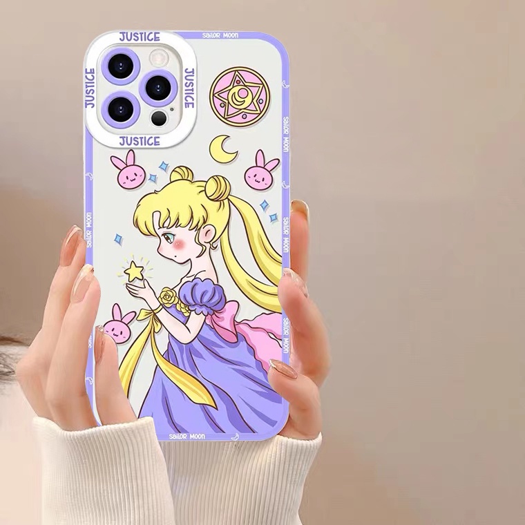 Ốp Điện Thoại TPU Silicon Mềm Chống Sốc Hình Cô Gái Cho iPhone 11 13 pro max 6 6s 7 8 Plus X XR XS max SE 2020 12 pro max 13 Mini