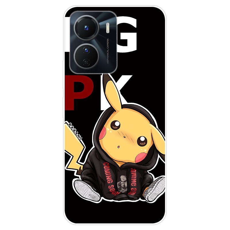 Ốp Điện Thoại TPU Dẻo Họa Tiết Hoạt Hình Dễ Thương Cho VIVO Y16 VIVOY16 Y 16 4G